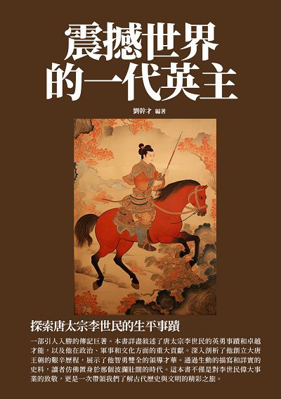 震撼世界的一代英主:探索唐太宗李世民的生平事蹟 出版公司:千華駐科技 作者:劉幹才 類型:人文社會-人物傳記 EPUB電子書 繁體中文版