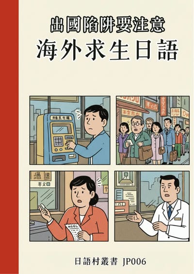 出國陷阱要注意 海外求生日語[有聲書] 出版公司:同文館 作者:Easy Language 類型:語言學習-日文學習 有聲書(含PDF電子書) 繁體中文版