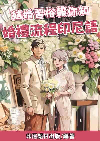 結婚習俗報你知 婚禮流程印尼語 [有聲書] 出版公司:同文館 作者:Easy Language 類型:語言學習-其他語言 有聲書(含PDF電子書) 繁體中文版