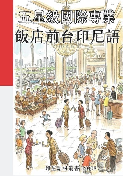 五星級國際專業 飯店前台印尼語[有聲書] 出版公司:同文館 作者:Easy Language 類型:語言學習-其他語言 有聲書(含PDF電子書) 繁體中文版
