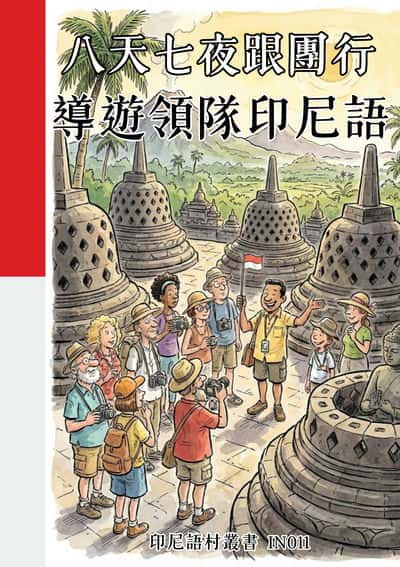 八天七夜跟團行 導遊領隊印尼語[有聲書] 出版公司:同文館 作者:Easy Language 類型:語言學習-其他語言 有聲書(含PDF電子書) 繁體中文版