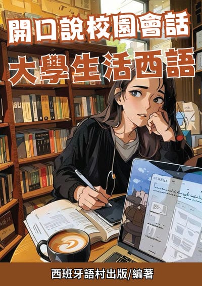 開口說校園會話 大學生活西語[有聲書] 出版公司:西語村 作者:西班牙語村 類型:語言學習-歐洲語言 有聲書(含PDF電子書) 繁體中文版