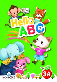 Hello ABC[有聲書]. 3A 出版公司:Aichi Books 作者:written by Vicky Guo 類型:親子童書-兒童學習 有聲書(含PDF電子書) 英文版