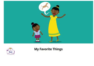 My Favorite Things[有聲書] 出版公司:WLS Educational Corp. 唐威廉文化事業 作者:Ursula Nafula 類型:親子童書-兒童繪本 有聲書(含PDF電子書) 英文版