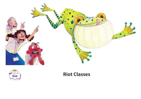 Riot Classes[有聲書] 出版公司:WLS Educational Corp. 唐威廉文化事業 作者:Kavitha Punniyamurthi 類型:親子童書-兒童繪本 有聲書(含PDF電子書) 英文版