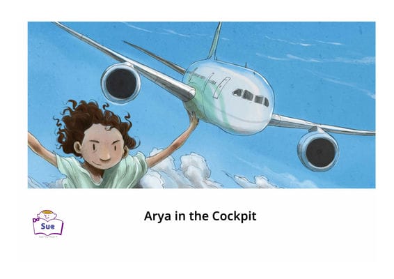 Arya in the Cockpit[有聲書] 出版公司:好書多教育科技有限公司 作者:Nandita Jayaraj 類型:親子童書-兒童繪本 有聲書(含PDF電子書) 英文版