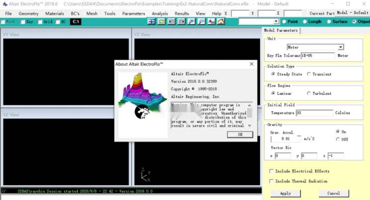 Altair ElectroFlo 2018.0.0.32399 熱分析軟體 英文版(DVD版)