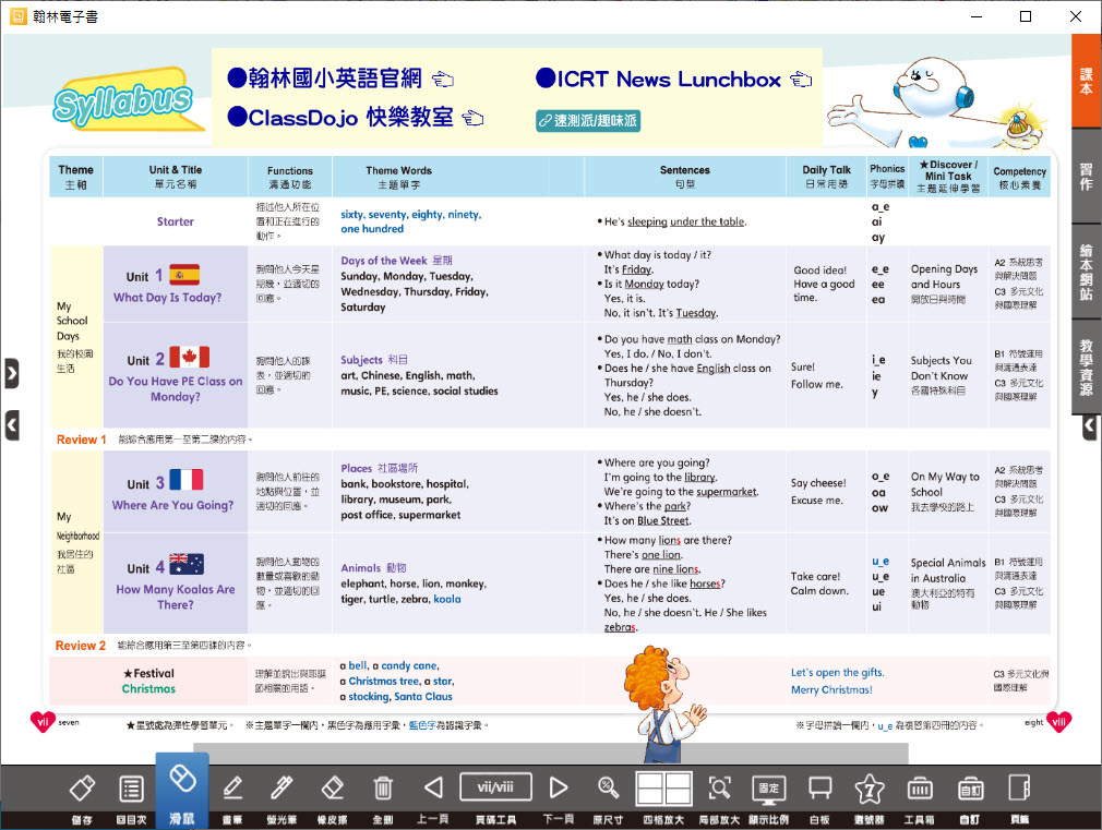 112學年上學期 國小 翰林版 英語電子書 Here We Go 第5冊(含課本、習作含解答) 教學光碟