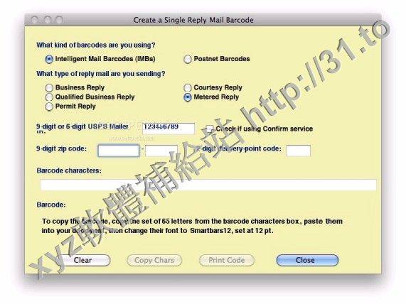 Smart Barcoder v3.4.4 英文正式版(郵件列表文件自動添加軟體)