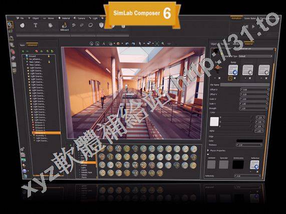 Simulation Lab Software SimLab Composer 8 v8.2.3 X64 英文正式版(專業3D場景創建工具軟體)